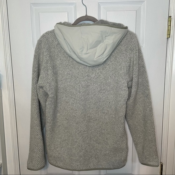 LULULEMON Rare Grey Cozy 3/4 Zip Up Hoodie Pullover Sweater Jacket XS men’s - Picture 3 of 9